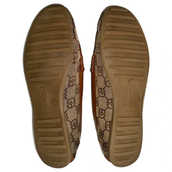 Giani Bernini - Logo Loafers Women’s Size 10M - Monogram Slip‑On Comfort Flats - Picture 11 of 13